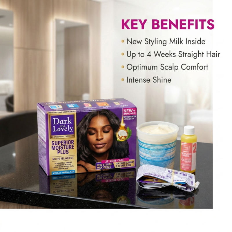 Dark and Lovely Superior Moisture Plus For Regular - Normal Hair