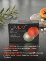 Glupa Gluathione Papaya Skin Whitening Soap 135g