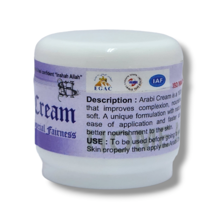 Arabi Cream For Special Fairness 30g - Image 3
