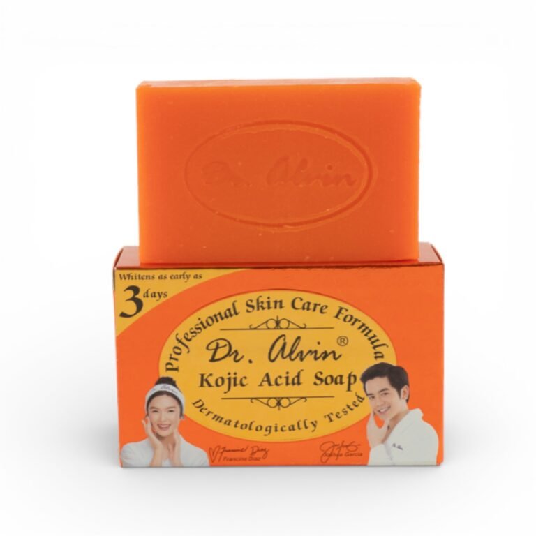 Kojic Acid Soap dermatologically tested By Dr.Alvin 135g