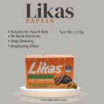 Likas Papaya Skin Whitening Herbal Soap 135g