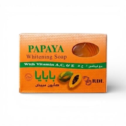 RDL Papaya Whitening Soap With Vitamin A,C and E 135g