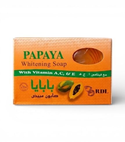 RDL Papaya Whitening Soap With Vitamin A,C and E 135g