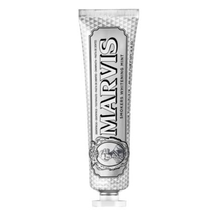 Marvis Smokers Whitening Mint Toothpaste 85ml – Premium Italian Toothpaste for Smokers