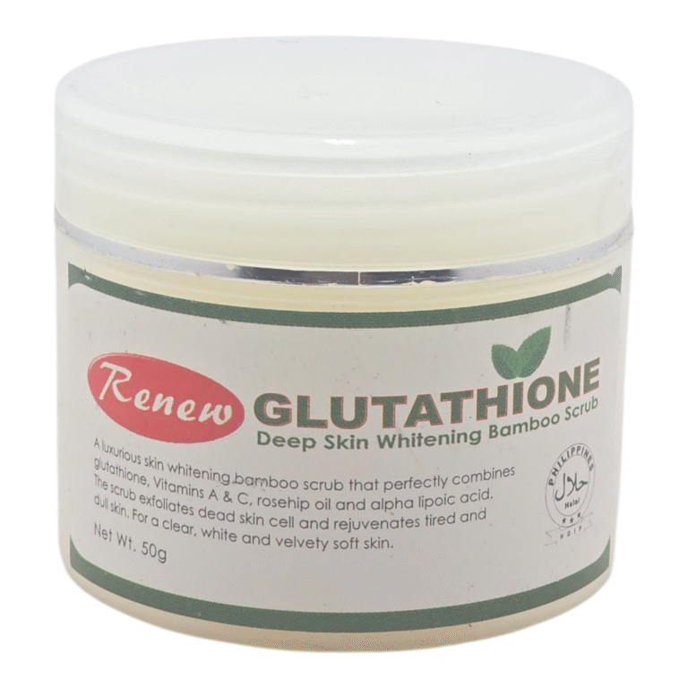 Renew Glutathione Deep Skin Whitening Bamboo Scrub – 50g