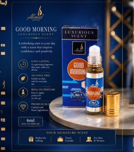 Almas Good Morning 8ml (Fresh & Long-Lasting, Unisex)
