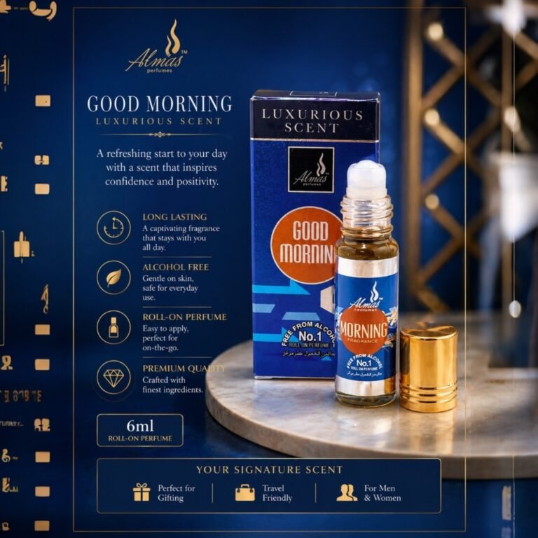Almas Good Morning 8ml (Fresh & Long-Lasting, Unisex)