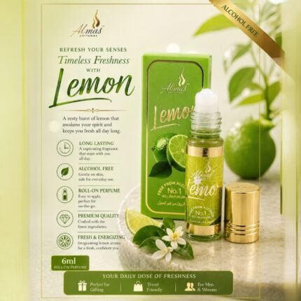 Almas Lemon 8ml (Citrus Fresh, Unisex)