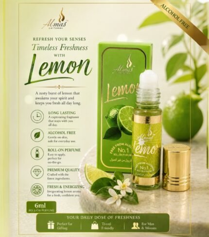 Almas Lemon 8ml (Citrus Fresh, Unisex)