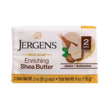 Jergens Enriching Shea Butter Soap (2 Pack of 85g)