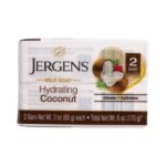 Jergens Hydrating Coconut Soap (2 Pack of 85g)