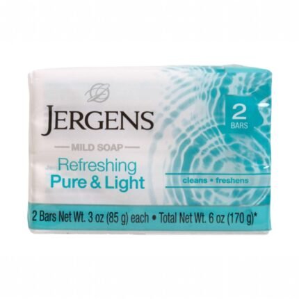 Jergens Refreshing Pure and Light Soap (2 Pack of 85g)