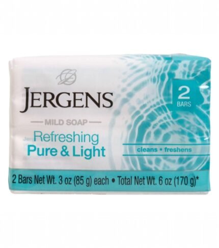 Jergens Refreshing Pure and Light Soap (2 Pack of 85g)