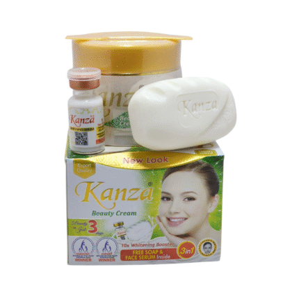 Kanza Beauty Cream with Face Soap and Serum