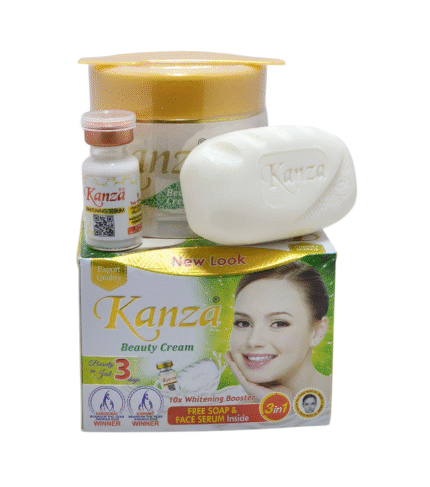 Kanza Beauty Cream with Face Soap and Serum
