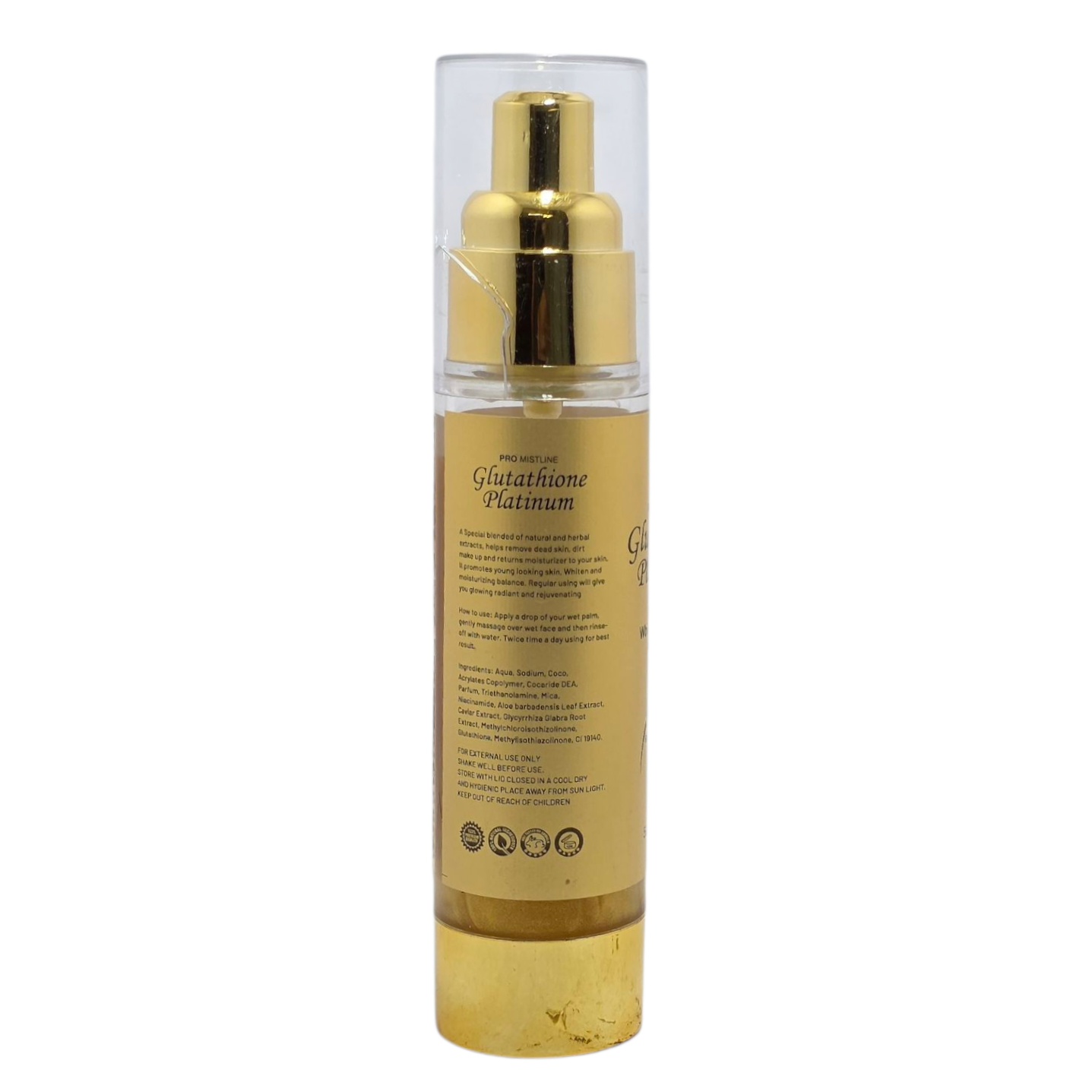 Mistline Glutathione Whitening Face Wash 50ml - SA Deals