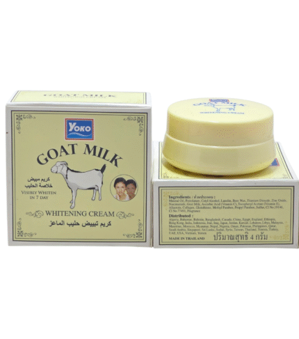 Yoko Goat Milk Skin Whitening Cream 4g
