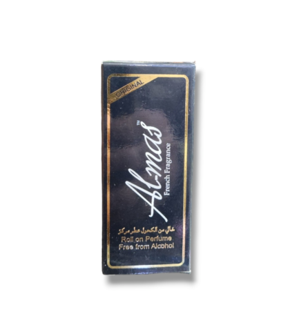Almas Black Roll-on Perfume Free From Alcohol 8ml