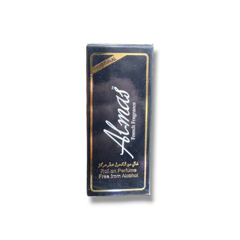 Almas Black Roll-on Perfume Free From Alcohol 8ml