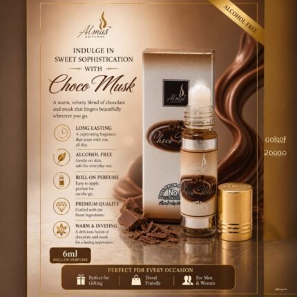 Almas Choco Musk perfumes Roll-on 6ml