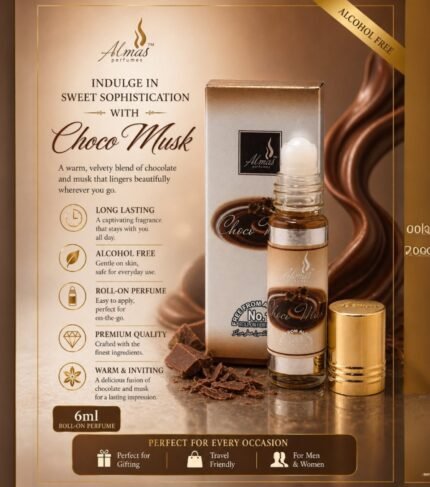 Almas Choco Musk perfumes Roll-on 6ml