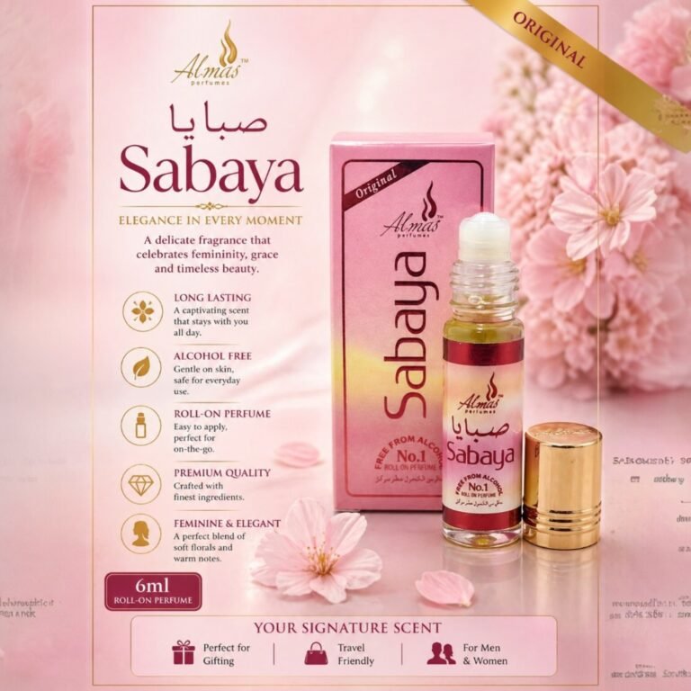 Almas Sabaya Roll-on Perfume Free From Alcohol 8ml