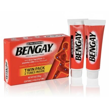 Bengay ULTRA STRENGTH,TOPICAL ANALGESIC CREAM Cream (2 x 113 g)