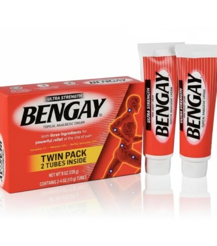 Bengay ULTRA STRENGTH,TOPICAL ANALGESIC CREAM Cream (2 x 113 g)