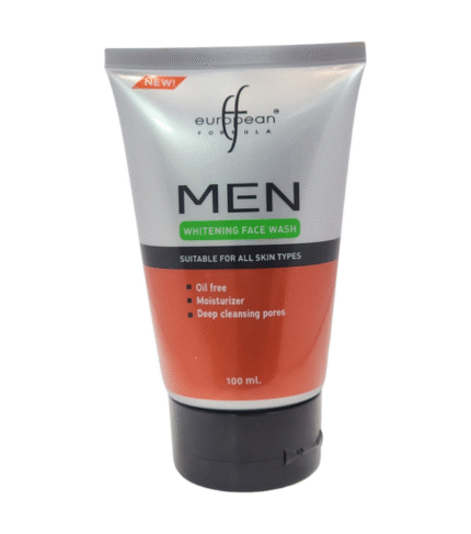 European Formula Men Whitening Face wash 100ml