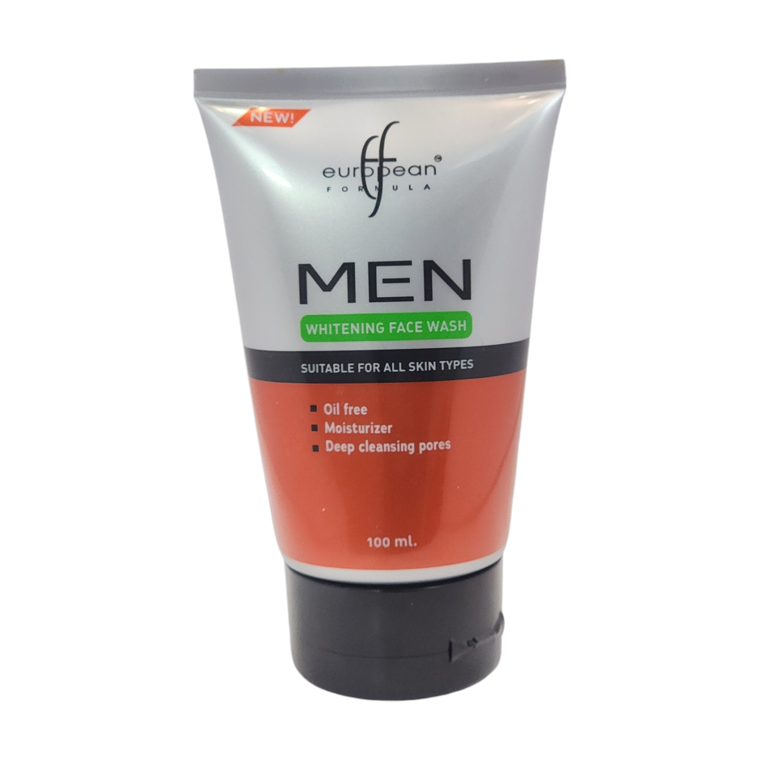 European Formula Men Whitening Face wash 100ml 3 European Formula Men Whitening Face wash 100ml