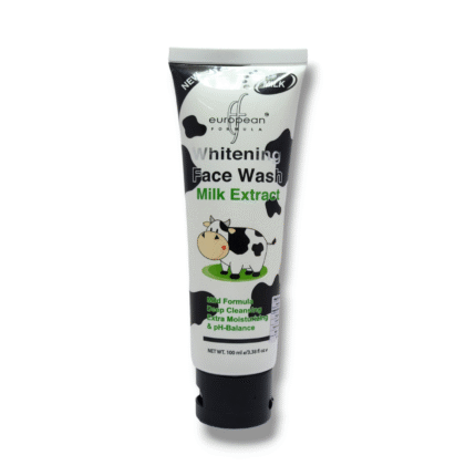 European Formula Whitening Face Wash Milk Extract 100ml
