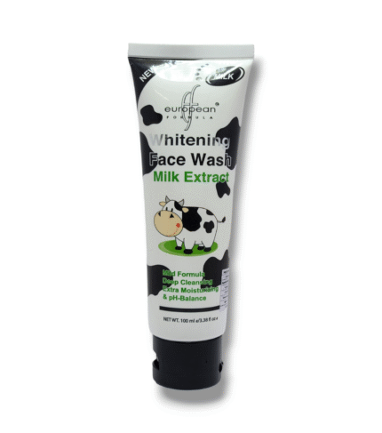 European Formula Whitening Face Wash Milk Extract 100ml