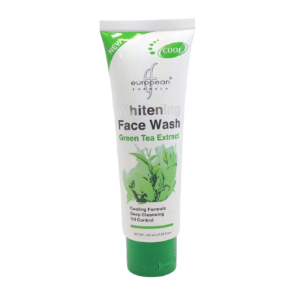 European Formula Whitening Face wash Green Tea Extract 100ml
