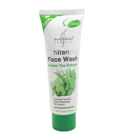 European Formula Whitening Face wash Green Tea Extract 100ml