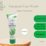European Formula Whitening Face wash Green Tea Extract 100ml