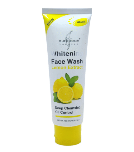 European Formula Whitening Face wash Lemon Extract 100ml