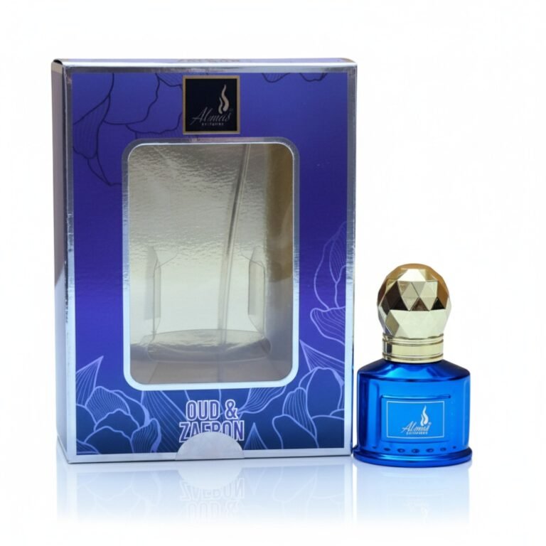 Almas Oud and Zafran Scent – Luxury Perfume 9.9ml