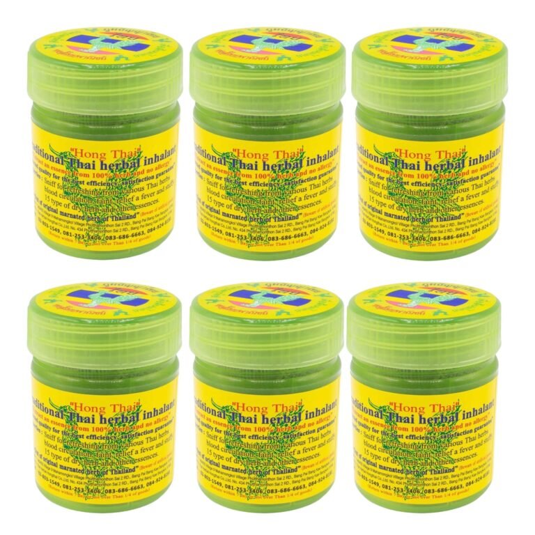 Hong Thai Compound Thai Herb Inhalant 15g – Pack of 6