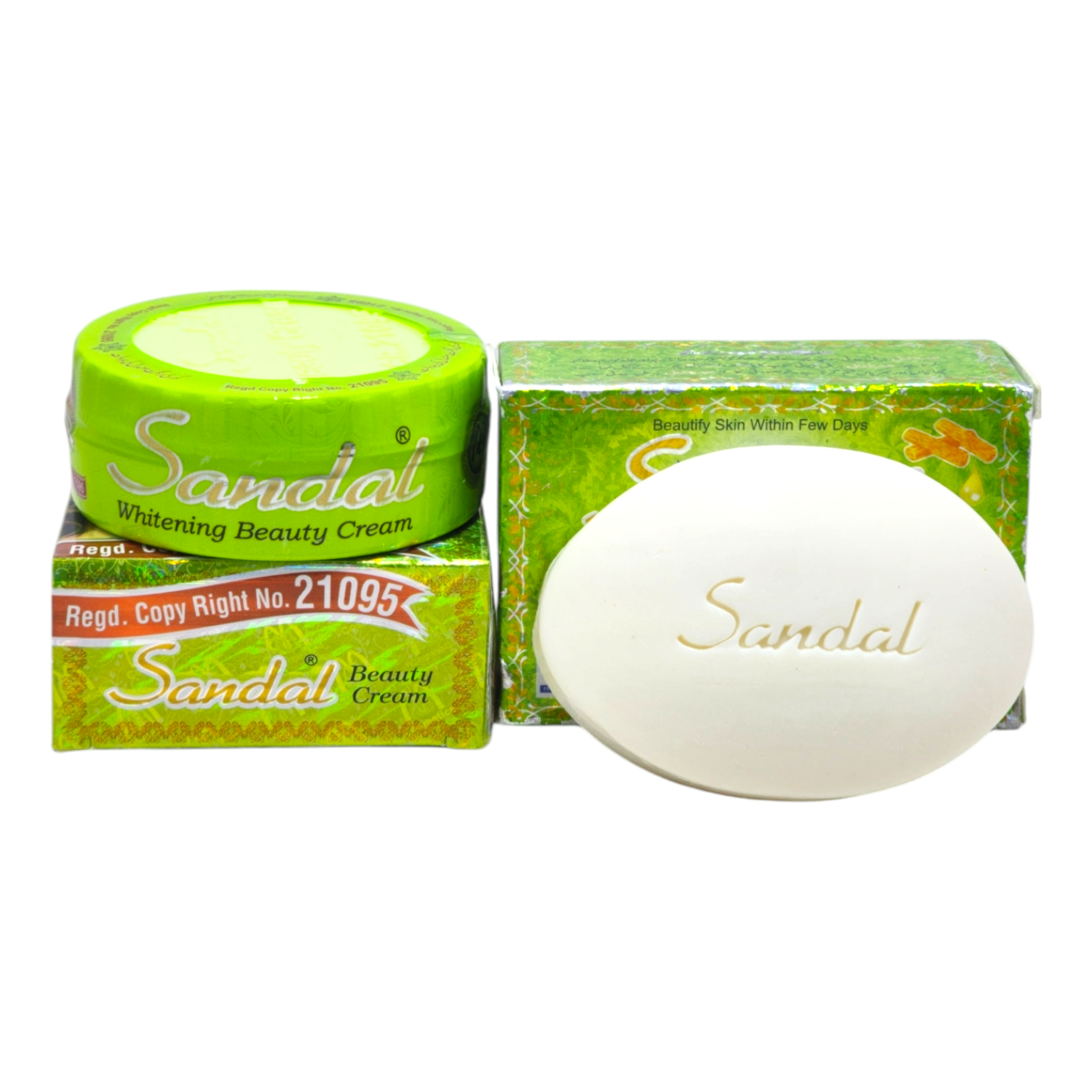 Sandal Whitening Soap & Cream 1 Sandal Whitening Soap & Cream