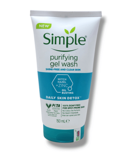 Simple Daily Skin Detox Purifying Face Wash 150ml 1