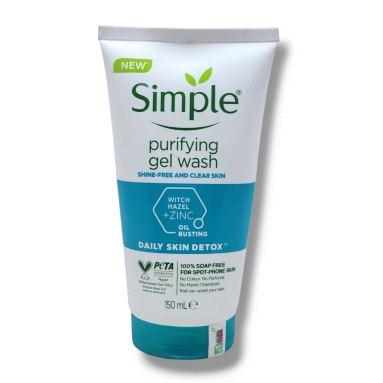 Simple Daily Skin Detox Purifying Face Wash 150ml 1
