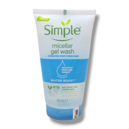 Simple Water Boost Micellar Facial Gel Wash 150ml