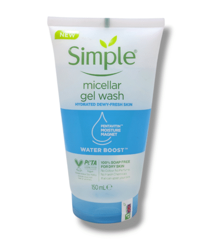 Simple Water Boost Micellar Facial Gel Wash 150ml