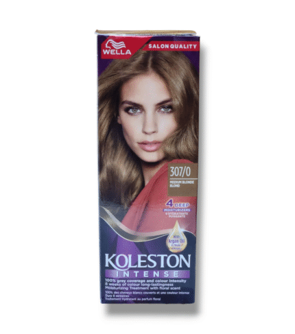 Wella Koleston Hair Color - Medium Blonde 307/0 110ml