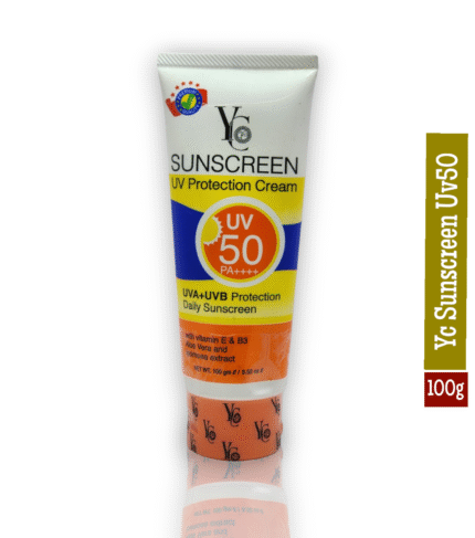 Yc Sunscreen Uv Protection UV50 Pa++++ 100g