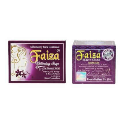 Faiza whitening soap and cream (150g)