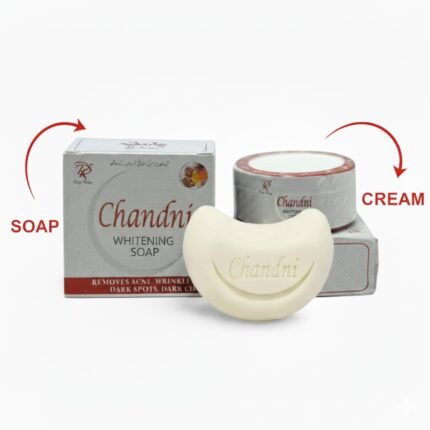 Chandni Whitening Soap and Cream (120g)