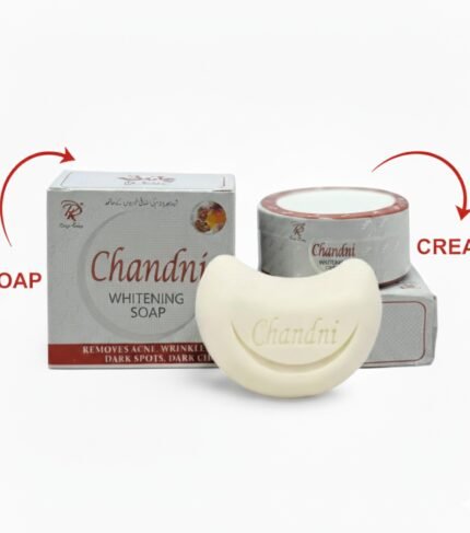 Chandni Whitening Soap and Cream (120g)