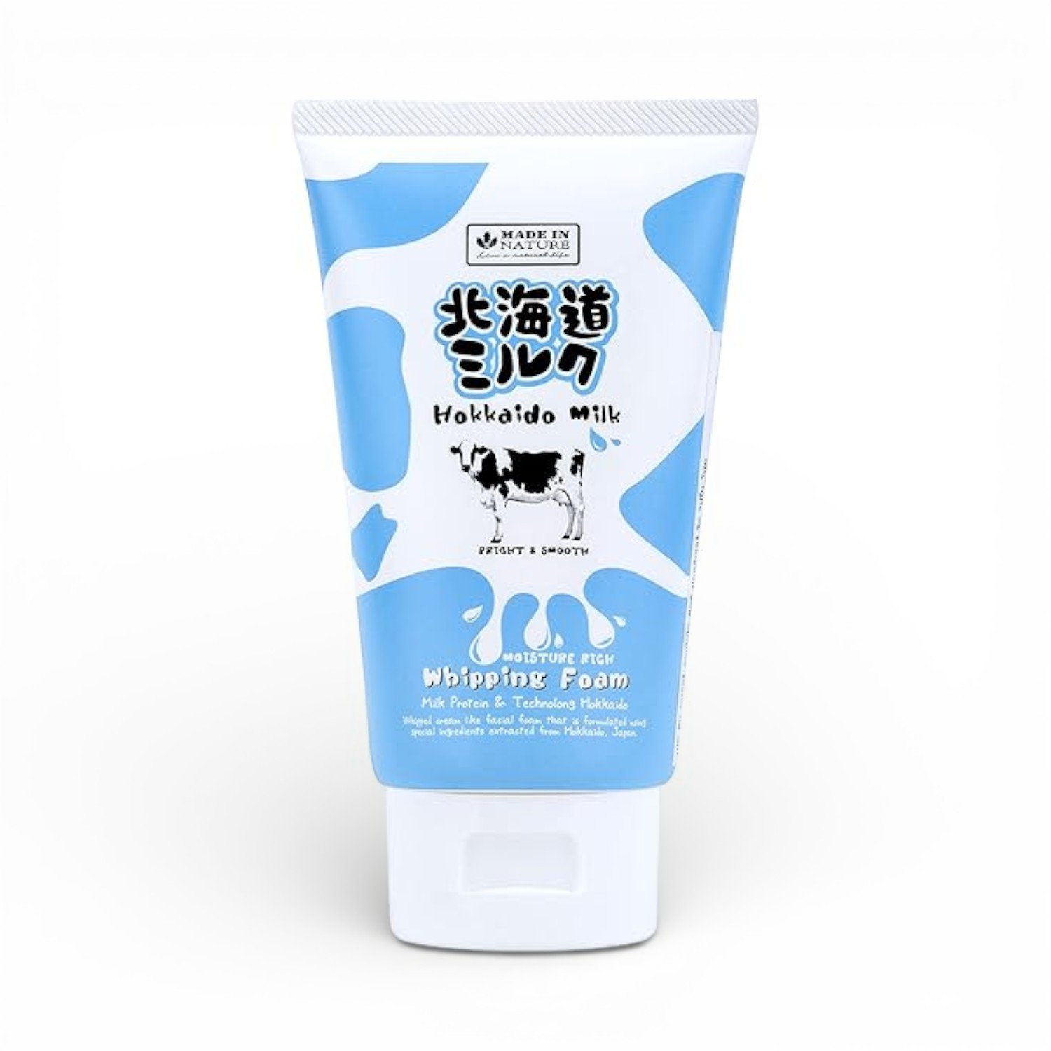 Hokkaido Milk Rich Whitening Face Wash (Made In THAILAND) 100g 3 Hokkaido Milk Rich Whitening Face Wash (Made In THAILAND) 100g