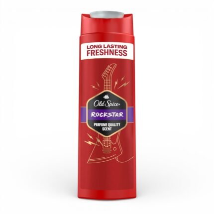 Old Spice Rockstar 3-in-1 Shower Gel and Shampoo for Men, 400ml 3